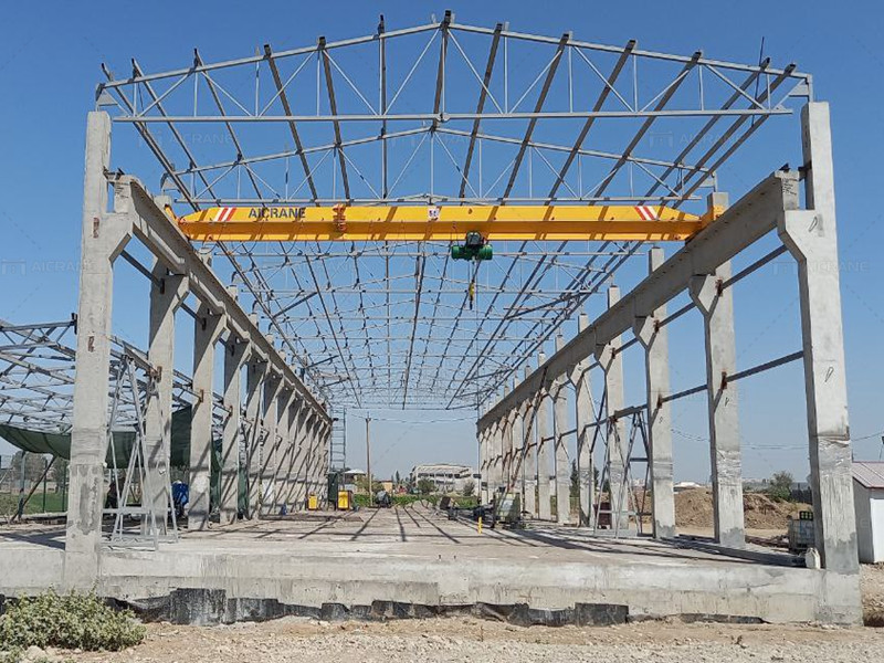 AQ-LD однобалочный мостовй кран в Узбекиста