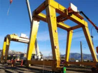 Купить двухбалочный козловой кран в Китае