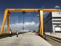 Надежная установка козлового крана 10 тонн