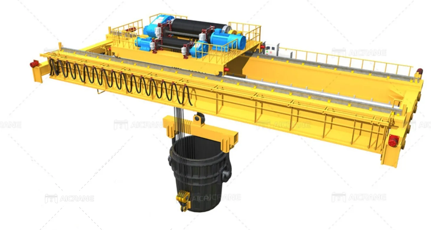 Мостовой кран литейного производства